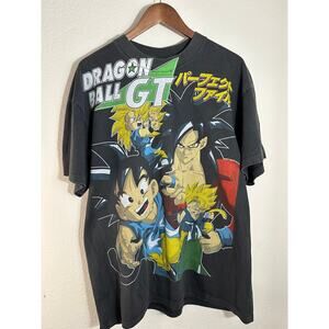 Dragon Ball GT Goku Mexican Vintage Reprint Single Stitch T-shirt